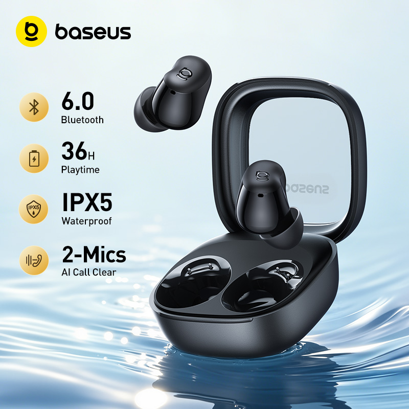 Sleep Mask Headphones Bluetooth - Bezprzewodowe słuchawki Baseus Bass WM02s Bluetooth