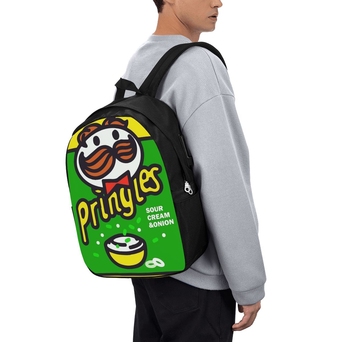 Laptops - Plecak na chipsy ziemniaczane Pringles, torba