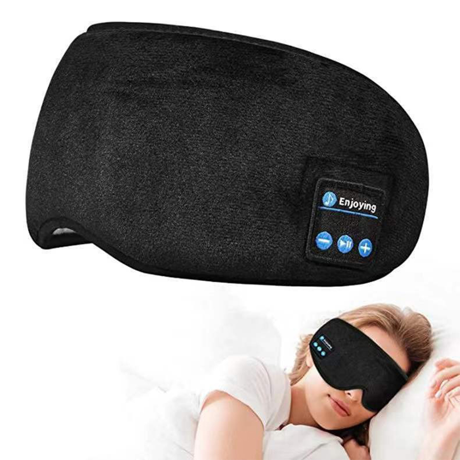 Sleep Mask Headphones Bluetooth - Bezprzewodowe słuchawki do spania - okulary