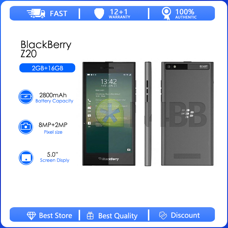Cameras - Blackberry Leap Z20 odnowiony-oryginalny dwurdzeniowy 5.0