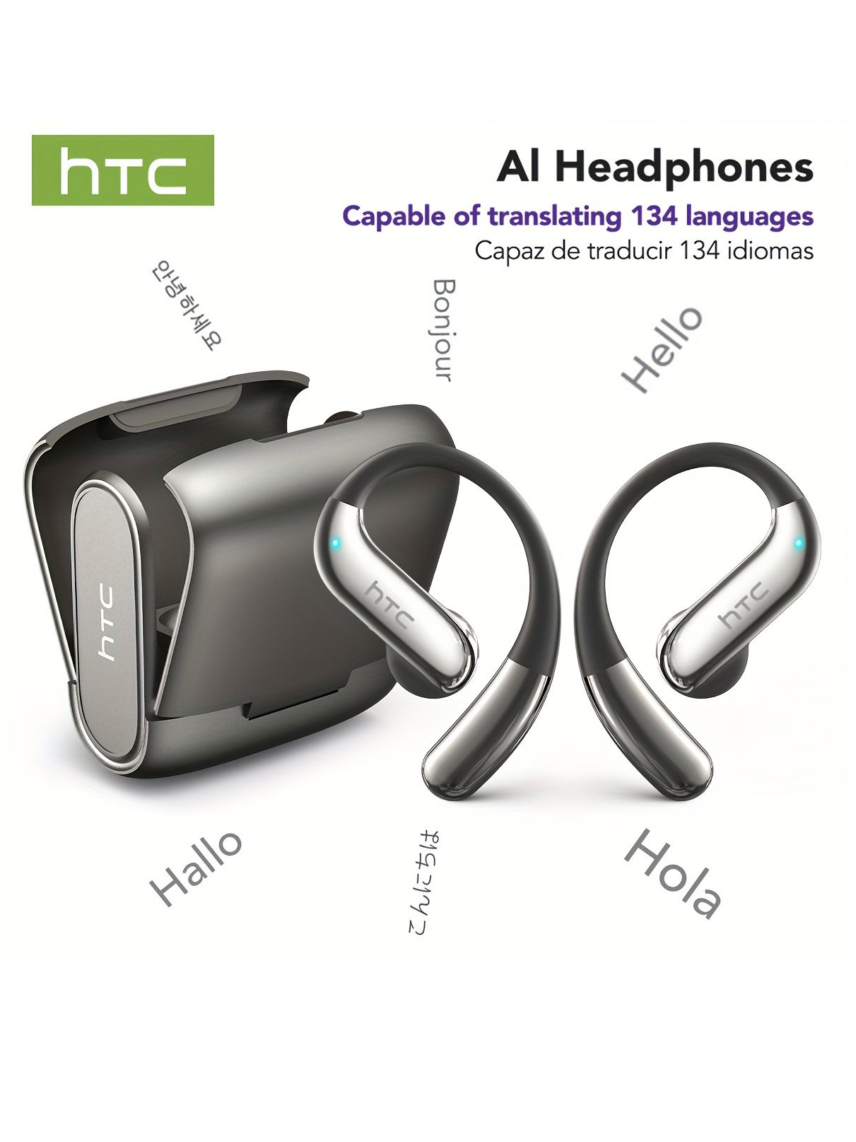 Headphones - Słuchawki Bluetooth z odkrytymi uszami HTC,