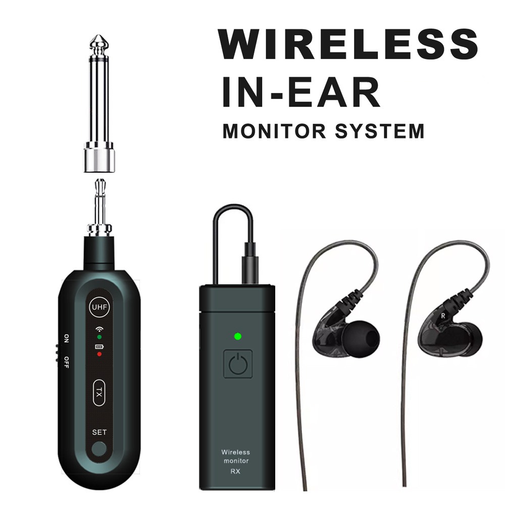 In Ear Monitors For Singers - Bezprzewodowy system monitoringu muzycznego M1 Monaural