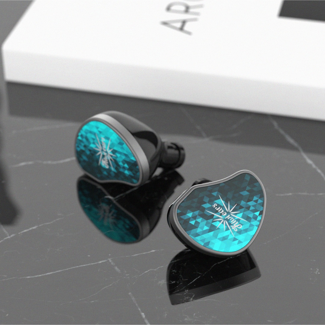 Planar Magnetic Iem Earphones - Linsoul Kiwi Ears Stardust 1DD+4BA Hybrydowe