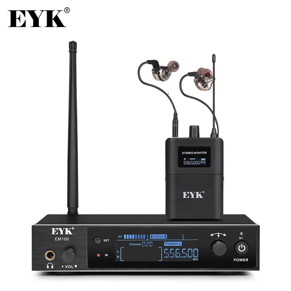In Ear Monitors For Singers - System monitorowania dousznego EYK EM100 Stereo