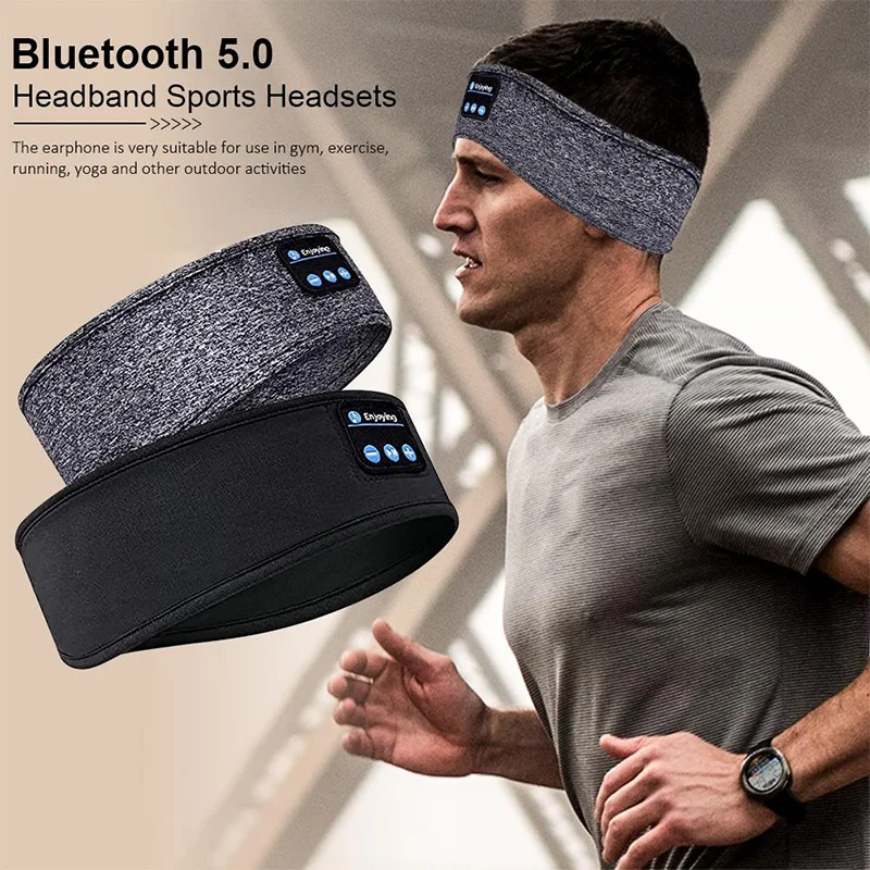 Sleep Mask Headphones Bluetooth - Słuchawki Bluetooth Sportowa opaska do spania