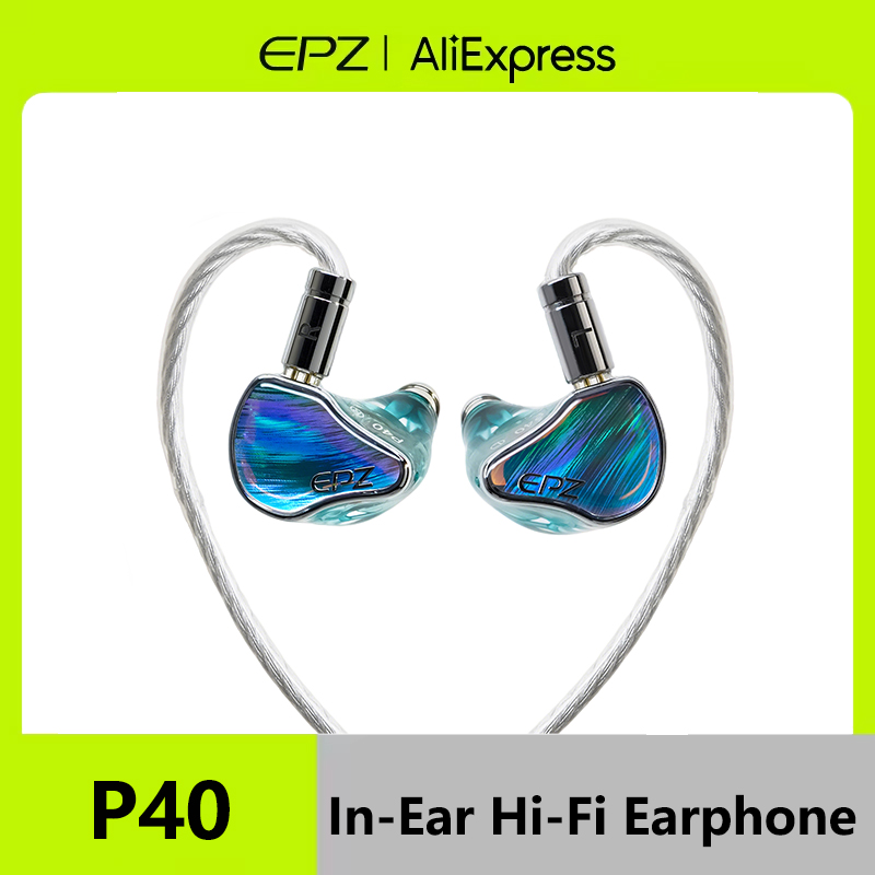 Planar Magnetic Iem Earphones - Słuchawki douszne EPZ P40 HiFi IEMs