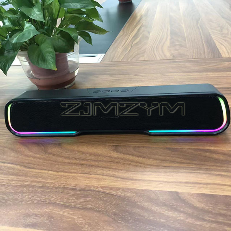 Rgb Computer Soundbar For Pc - Głośniki RGB Bluetooth Soundbar do kina