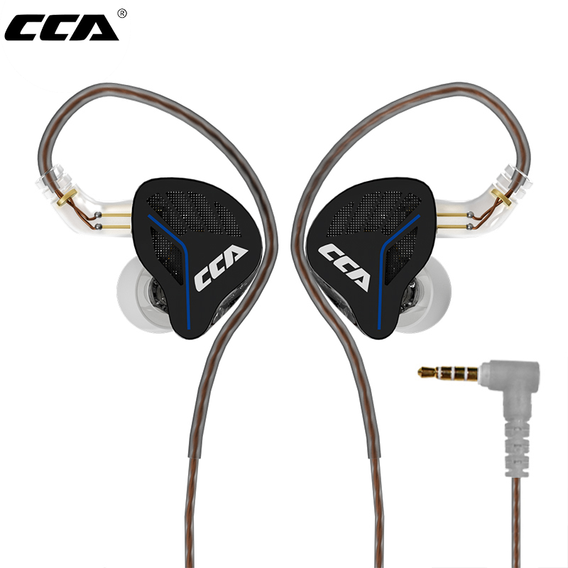 Type C Wired Earphones With Mic - Słuchawki CCA AKX Dynamic Drive HIFI