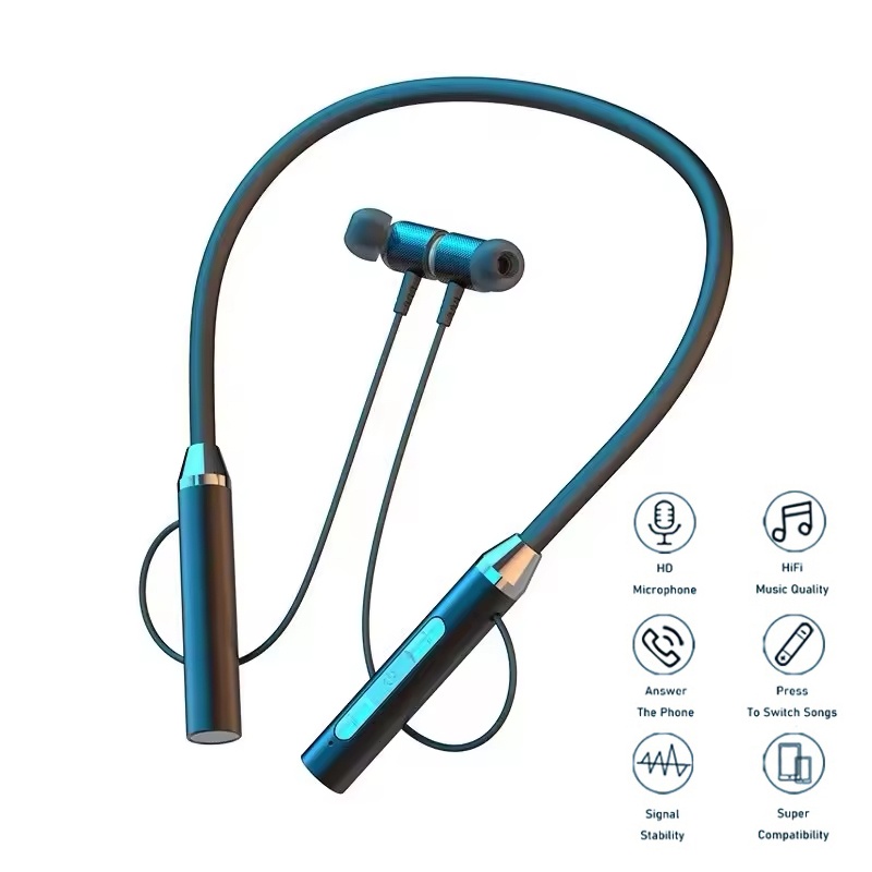 Bezprzewodowe słuchawki Blueto – Magnetic Neckband Sports Earphones recenzja i cena