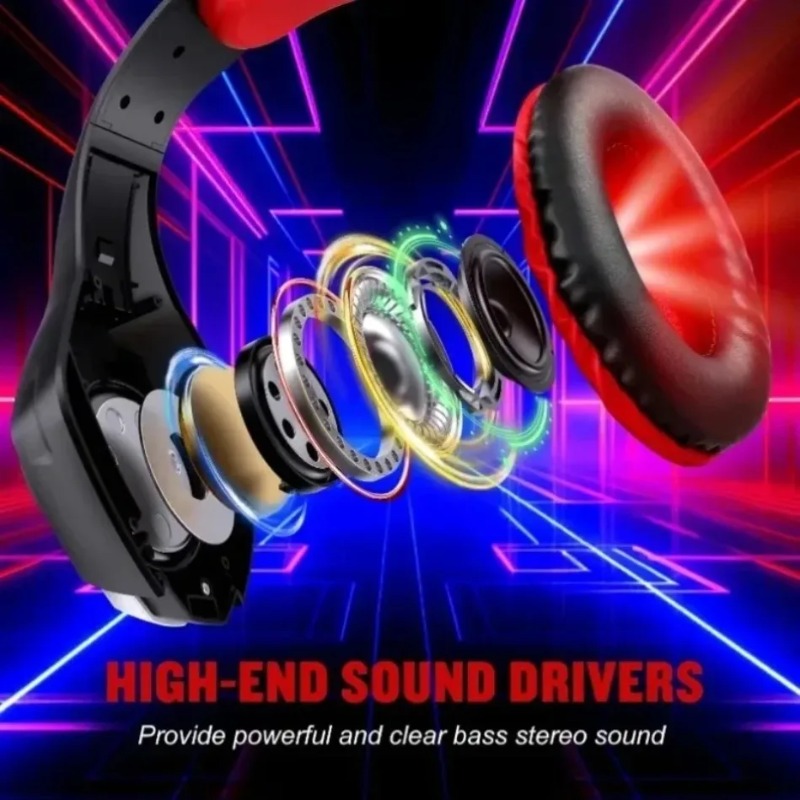 Przewodowy zestaw słuchawkowy  – Gaming Headset With Mic Rgb recenzja i cena