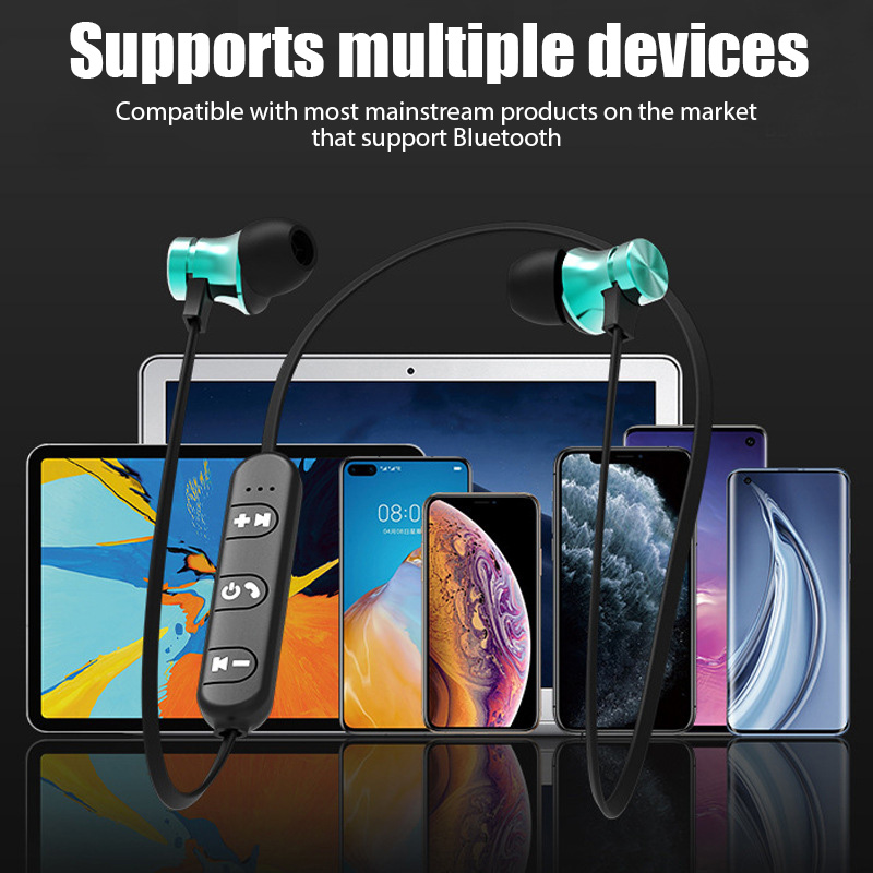 Nowy bezprzewodowy zestaw słuc – Magnetic Neckband Sports Earphones recenzja i cena