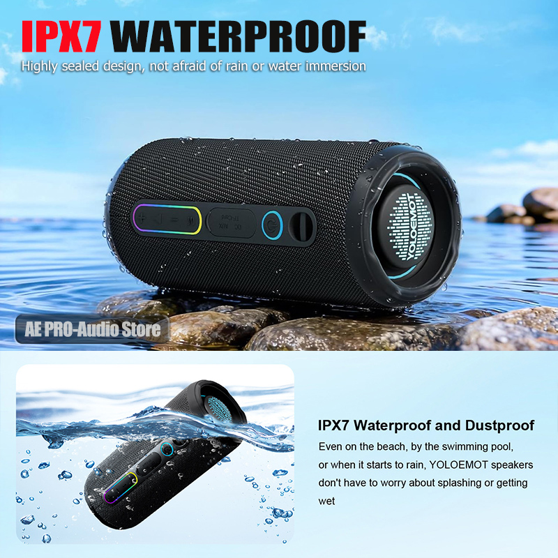 Przenośny głośnik Bluetooth 30 – Portable Bluetooth Speaker Waterproof Ipx7 recenzja i cena