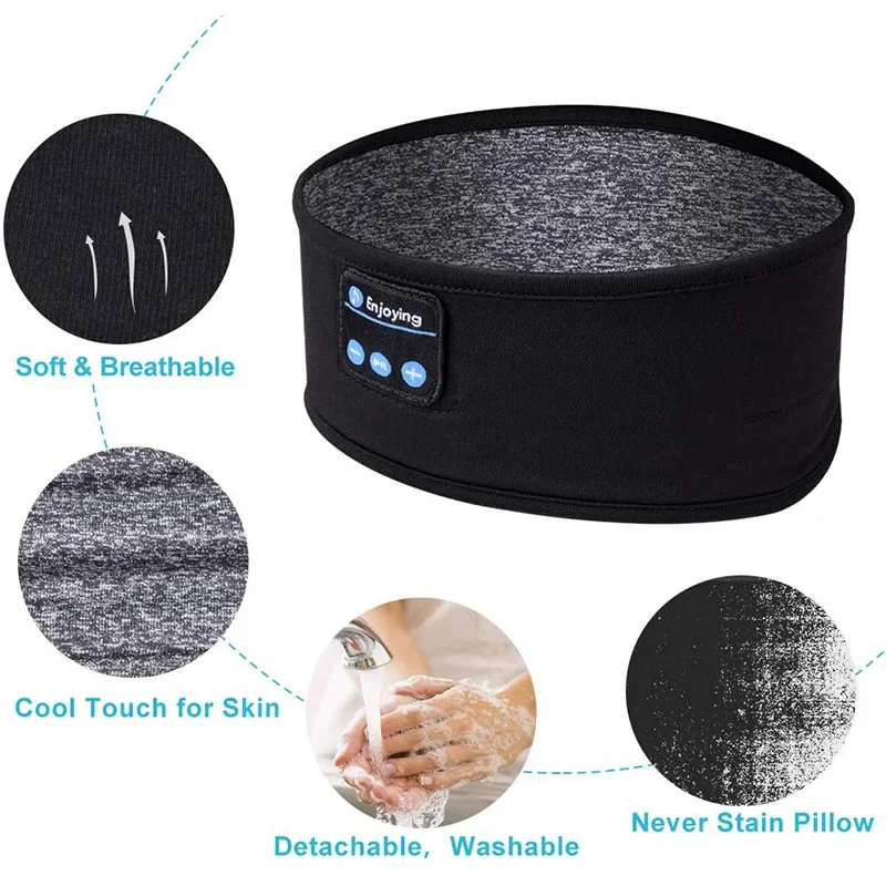 Słuchawki Bluetooth do spania, – Sleep Mask Headphones Bluetooth recenzja i cena