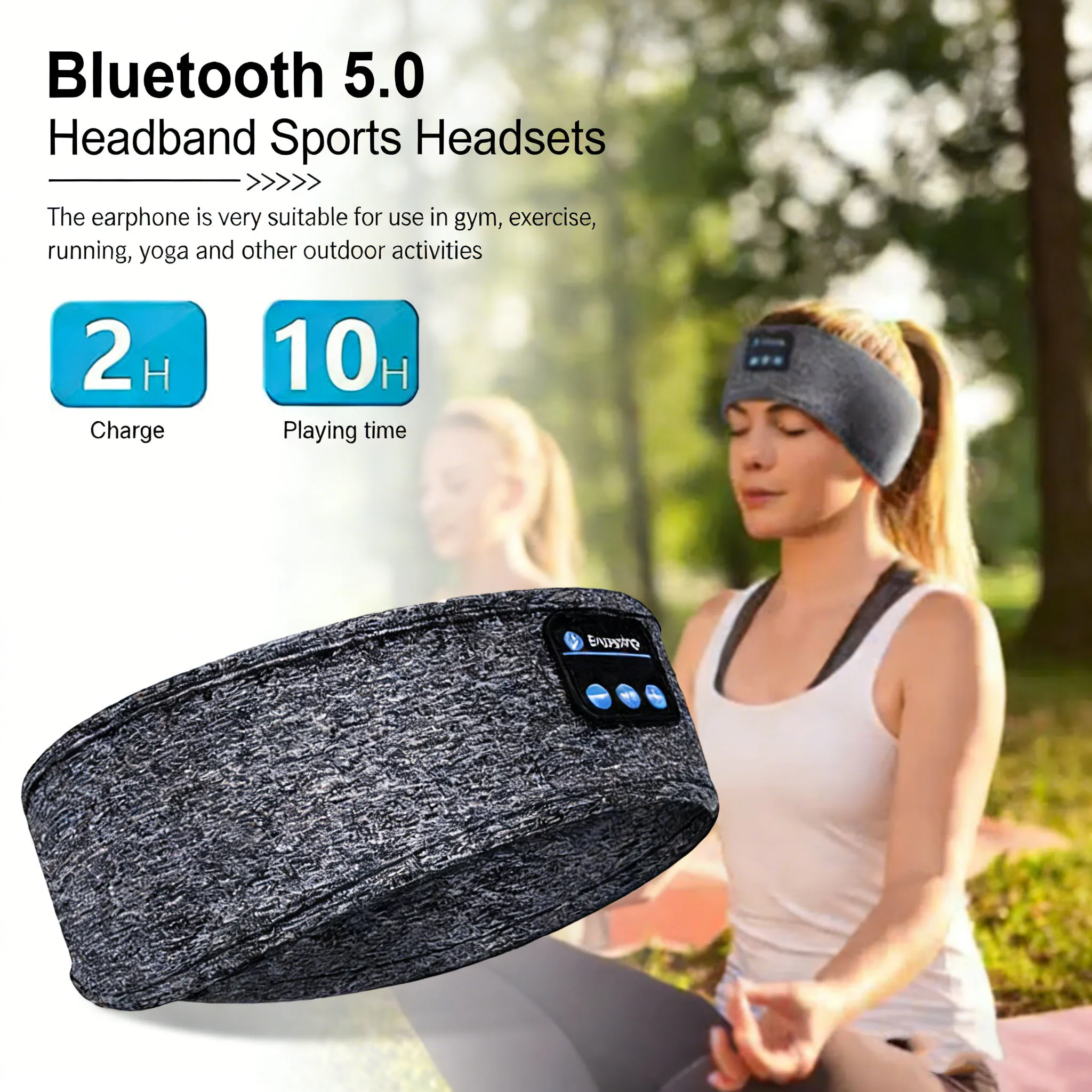 Słuchawki Bluetooth do spania, – Sleep Mask Headphones Bluetooth recenzja i cena