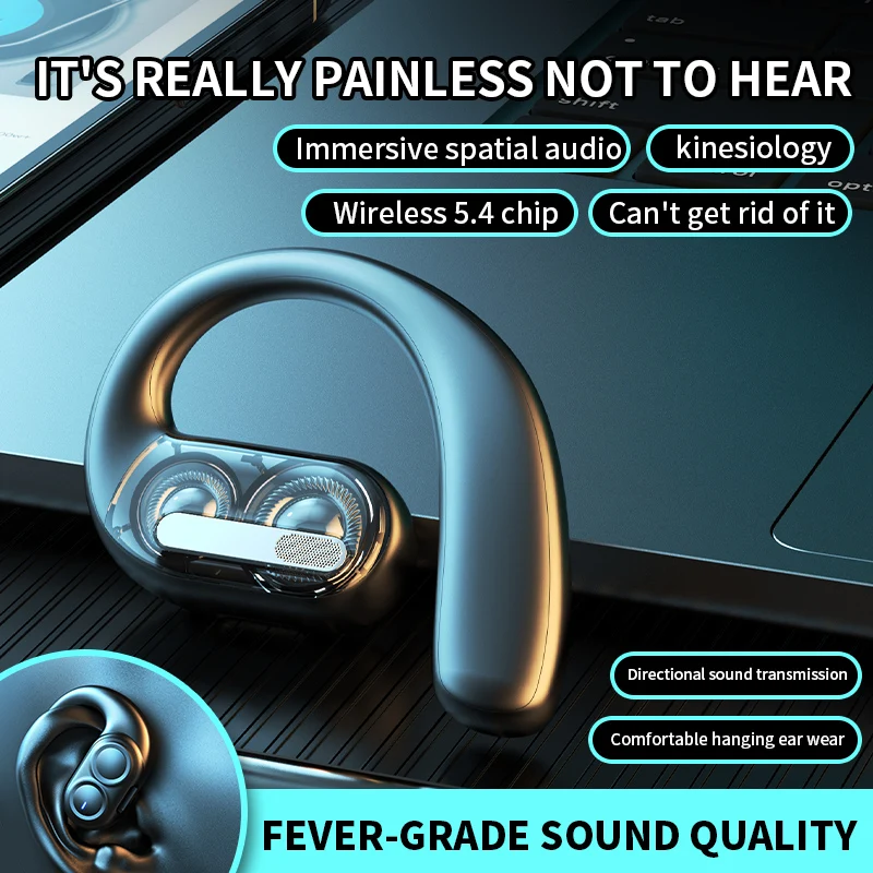 Bezprzewodowe słuchawki Blueto – Open Ear Air Conduction Headphones recenzja i cena