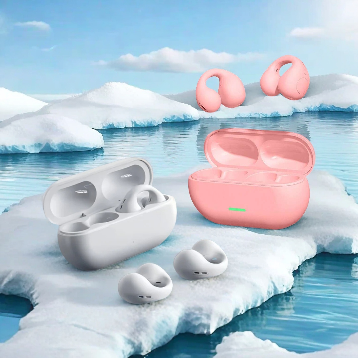 Słuchawki Bluetooth 5.3 Bezprz – Open Ear Air Conduction Headphones recenzja i cena
