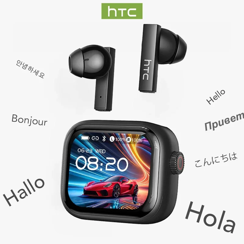 Ekran Ultra HD Słuchawki HTC N – Tws Earbuds Bluetooth 5.3 recenzja i cena