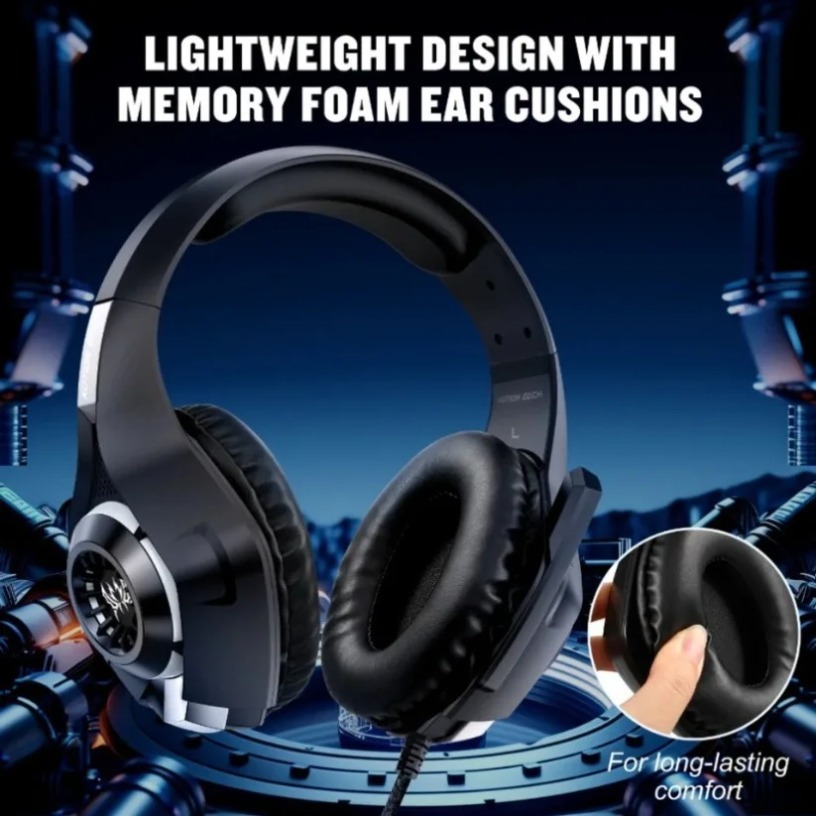 Przewodowe słuchawki gamingowe – Gaming Headset With Mic Rgb recenzja i cena