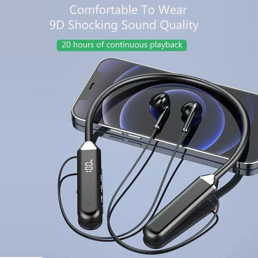 Magnetyczne słuchawki bezprzew – Magnetic Neckband Sports Earphones recenzja i cena
