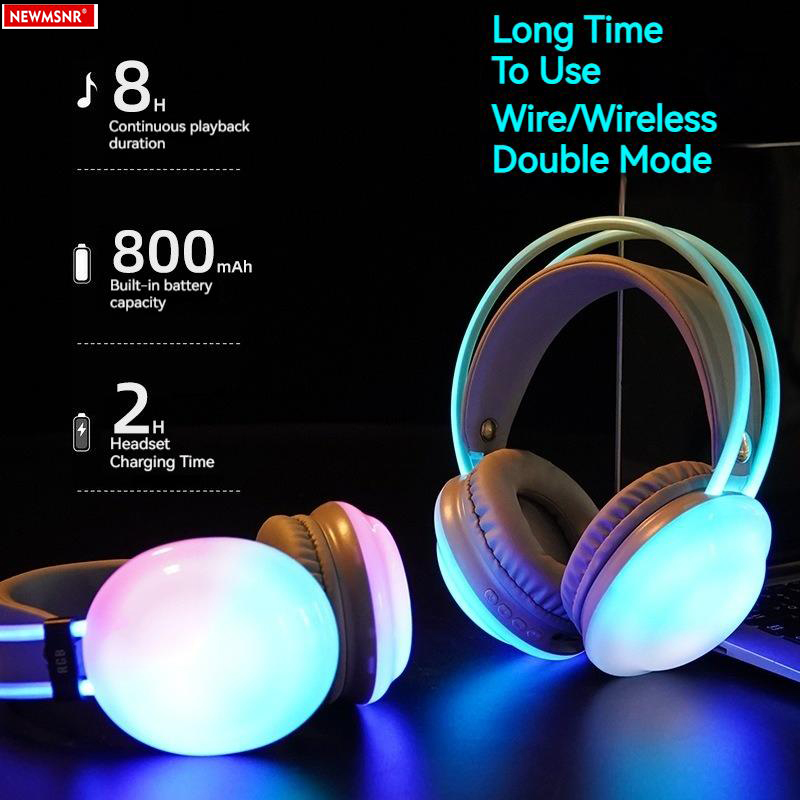 Słuchawki Bluetooth Gamingowe  – Gaming Headset With Mic Rgb recenzja i cena