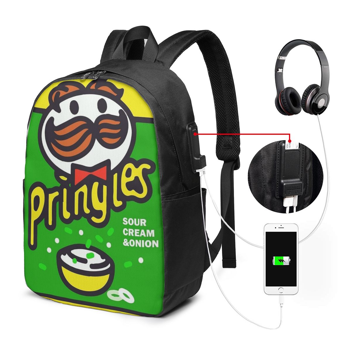 Plecak na chipsy ziemniaczane  – Laptops recenzja i cena