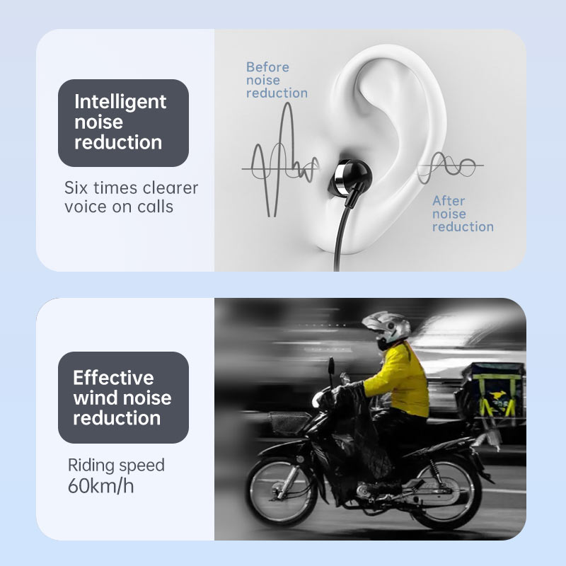 Słuchawki bezprzewodowe Finebl – Type C Wired Earphones With Mic recenzja i cena