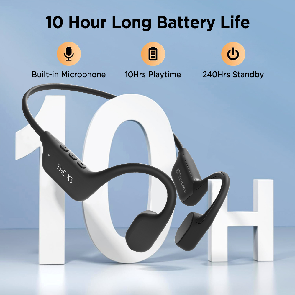Słuchawki Mpow X5 z przewodnic – Open Ear Air Conduction Headphones recenzja i cena