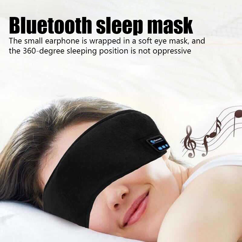 Bezprzewodowe słuchawki Blueto – Sleep Mask Headphones Bluetooth recenzja i cena