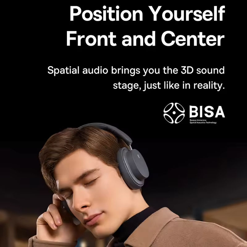 Słuchawki bezprzewodowe Baseus – Anc Wireless Over Ear Headphones recenzja i cena