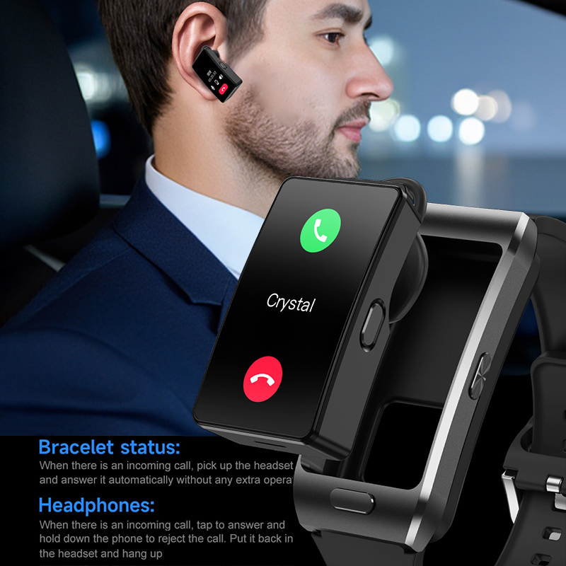 LIGE Nowy Smartwatch z Słuchaw – Tws Earbuds Bluetooth 5.3 recenzja i cena
