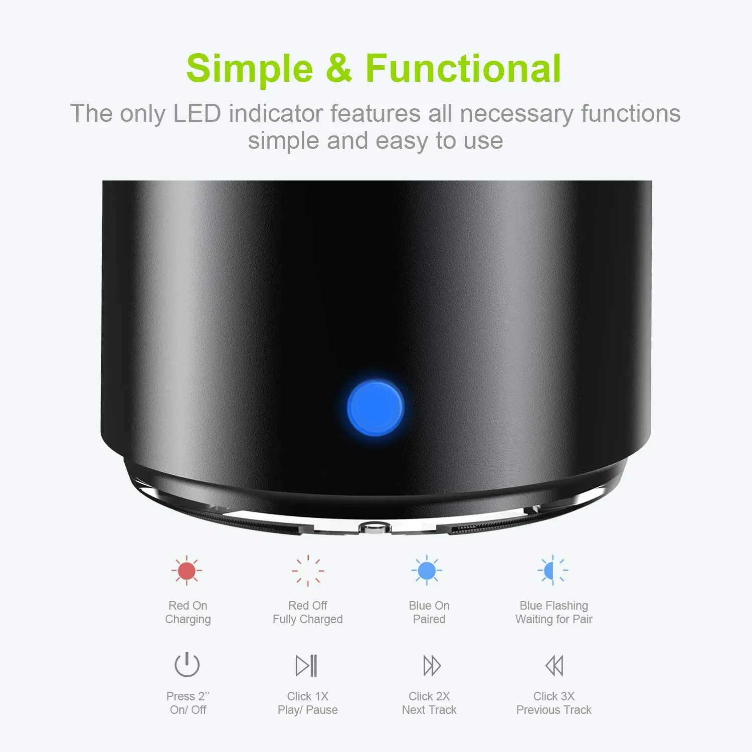 Mini głośnik Bluetooth EWA A10 – Portable Bluetooth Speaker Waterproof Ipx7 recenzja i cena
