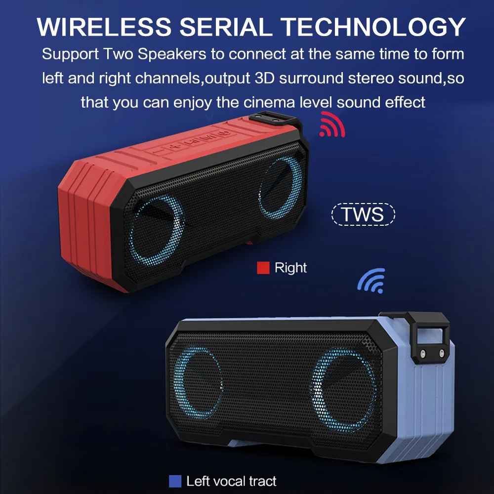 Przenośny Głośnik Bluetooth Be – Portable Bluetooth Speaker Waterproof Ipx7 recenzja i cena