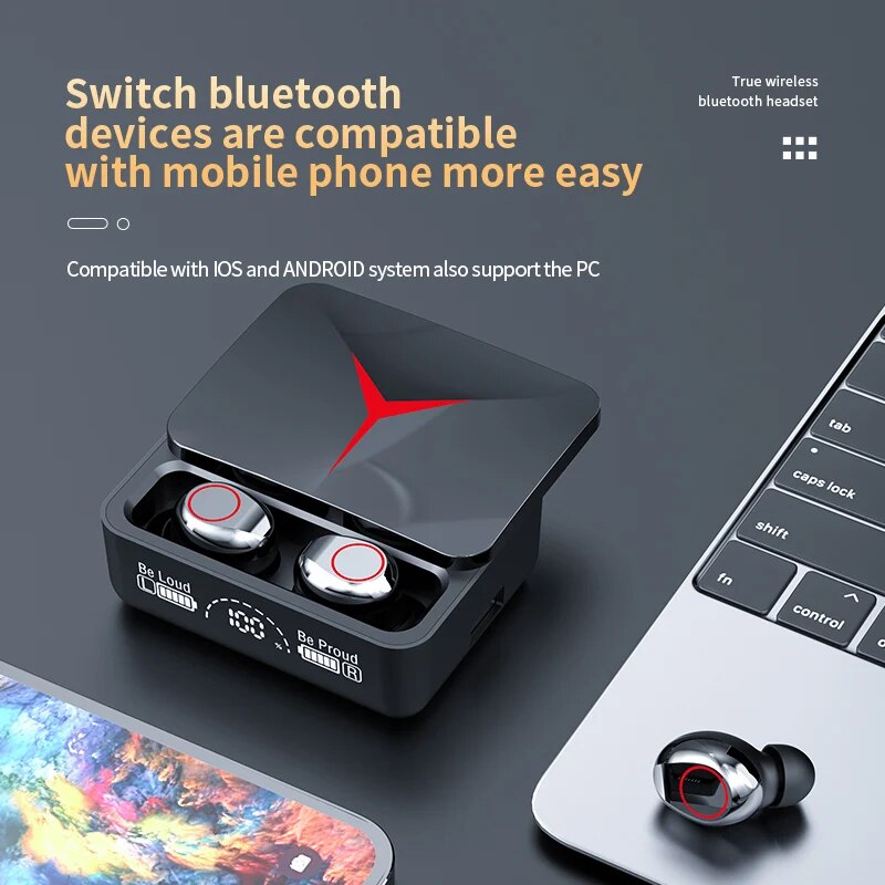 TWS M90 Pro bezprzewodowe słuc – Tws Earbuds Bluetooth 5.3 recenzja i cena