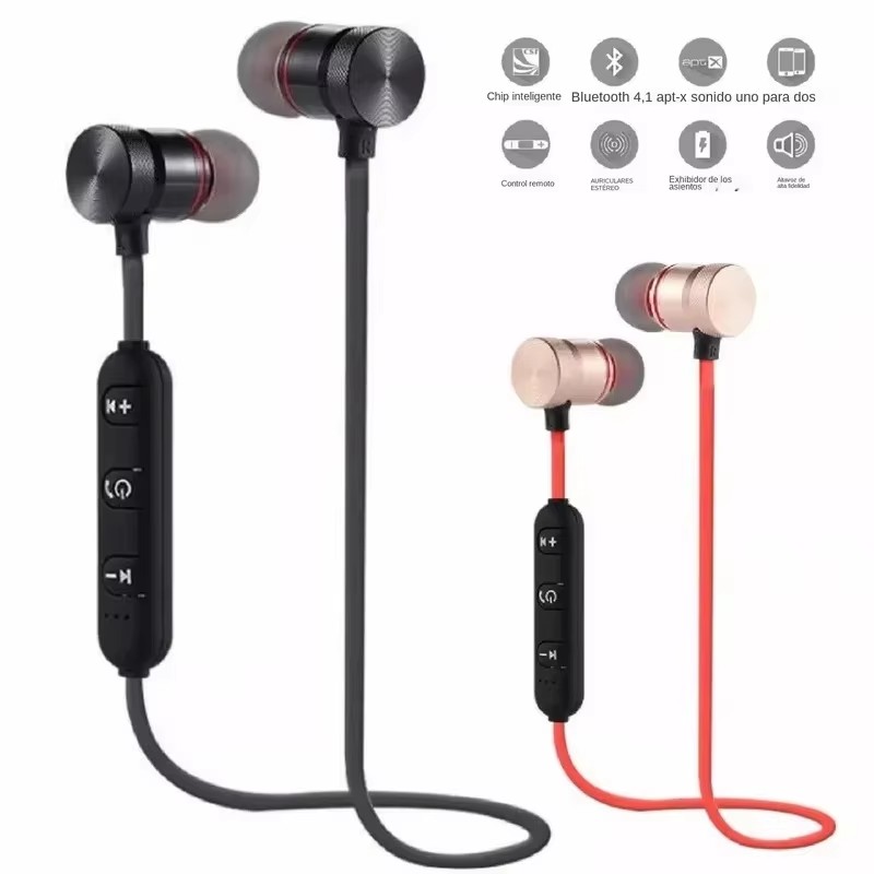1/2/3/4 sztuki – bezprzewodowe – Magnetic Neckband Sports Earphones recenzja i cena
