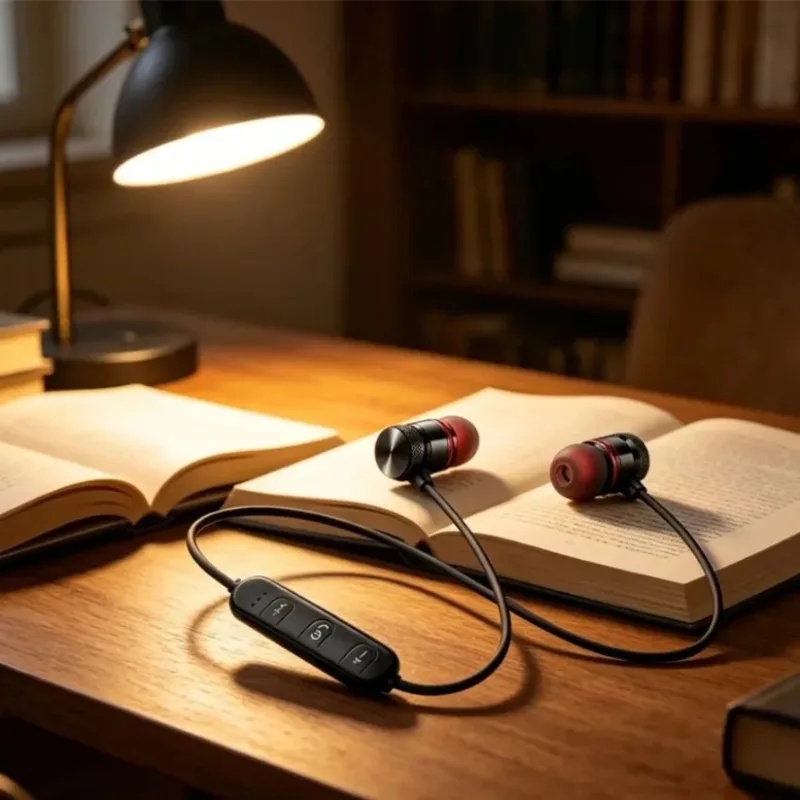 1/2/3/4 sztuki – bezprzewodowe – Magnetic Neckband Sports Earphones recenzja i cena