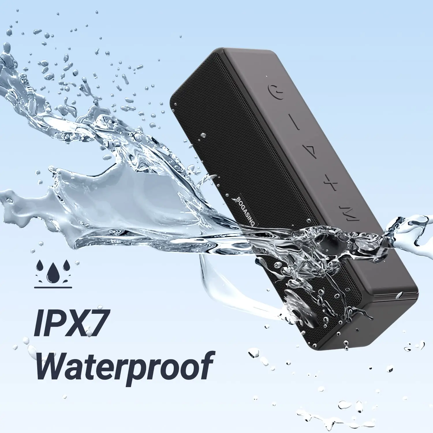 BOGASING M8 Bezprzewodowy głoś – Portable Bluetooth Speaker Waterproof Ipx7 recenzja i cena