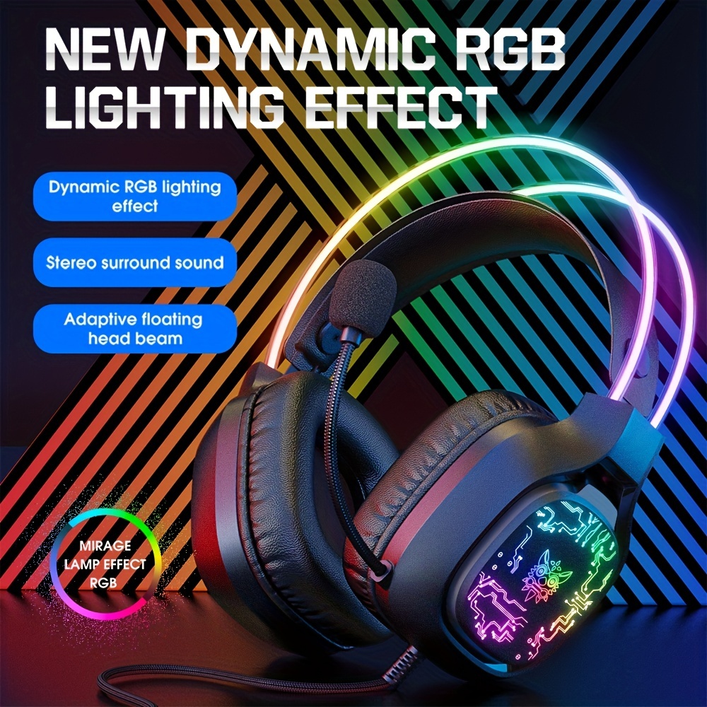 ONIKUMA X22 Gaming Headset RGB – Gaming Headset With Mic Rgb recenzja i cena