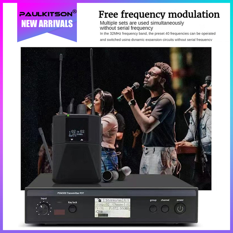 Paulkitson PSM300 Bezprzewodow – In Ear Monitors For Singers recenzja i cena