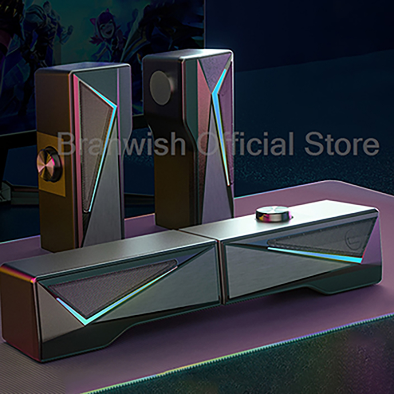 Soundbar RGB do gier z odłącza – Rgb Computer Soundbar For Pc recenzja i cena