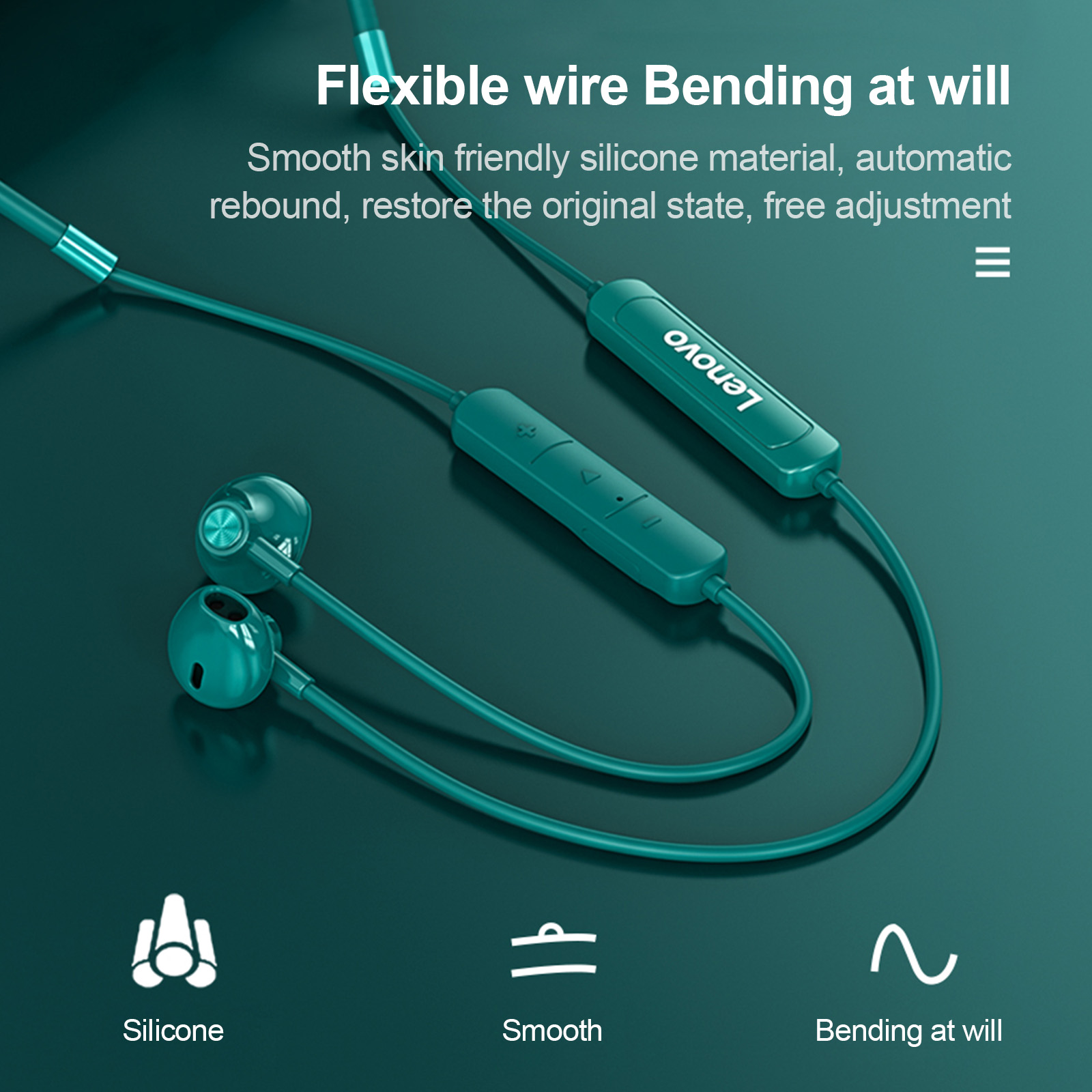Oryginalne słuchawki Lenovo SH – Magnetic Neckband Sports Earphones recenzja i cena