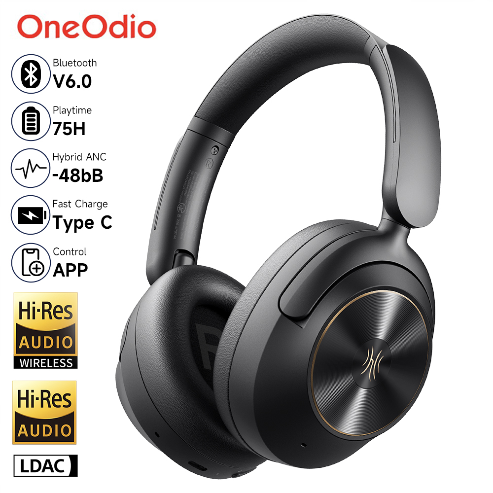 Oneodio A6 ANC Bezprzewodowe s – Anc Wireless Over Ear Headphones recenzja i cena