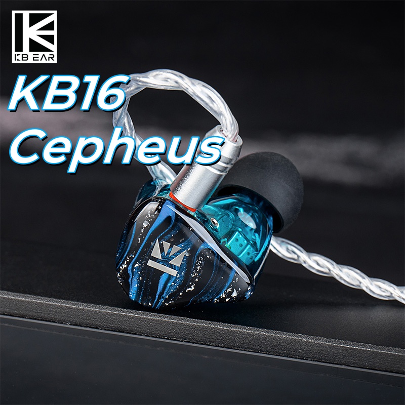 KBEAR Cepheus KB16 Słuchawki D – Planar Magnetic Iem Earphones recenzja i cena