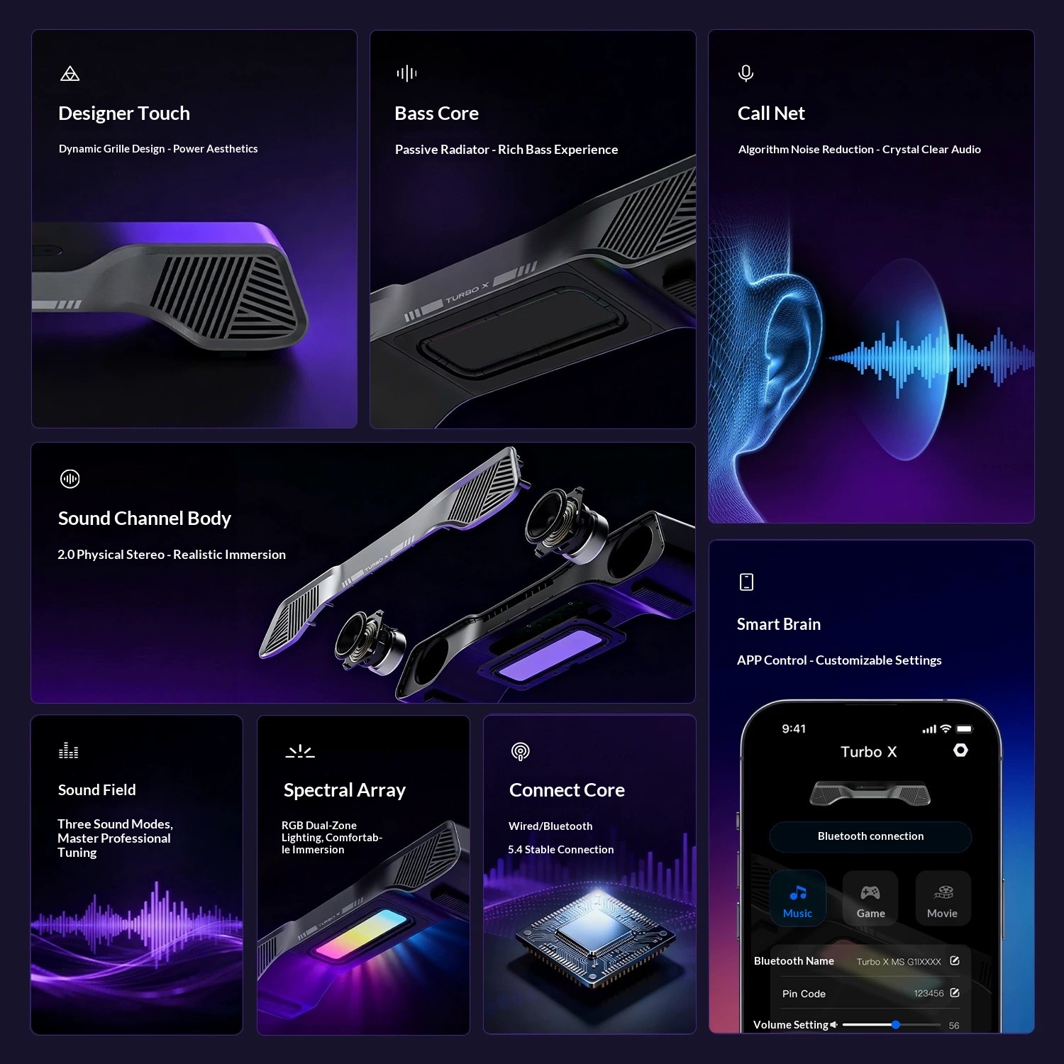 Głośnik gamingowy Hurricane Tu – Rgb Computer Soundbar For Pc recenzja i cena