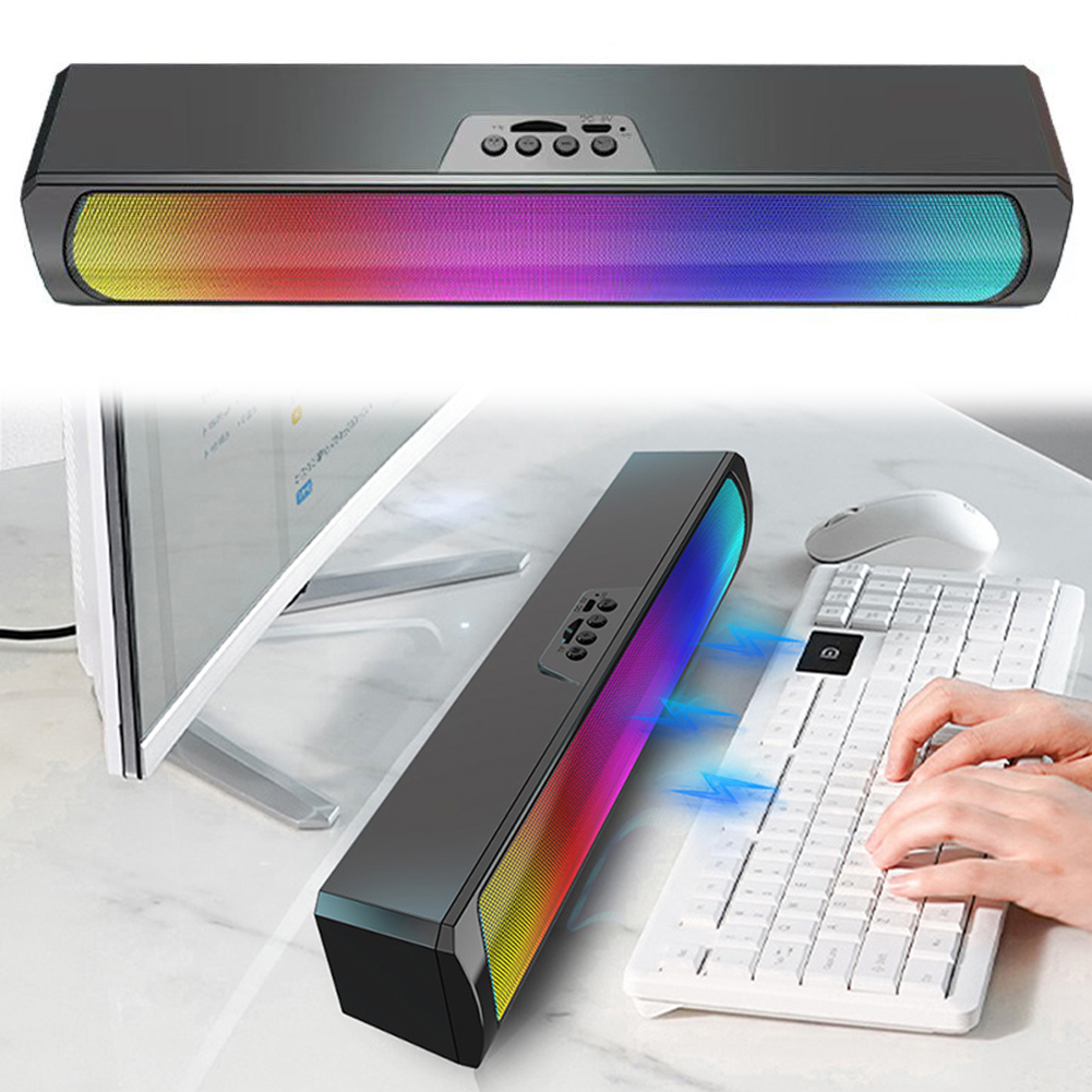 Przenośne głośniki soundbar do – Rgb Computer Soundbar For Pc recenzja i cena