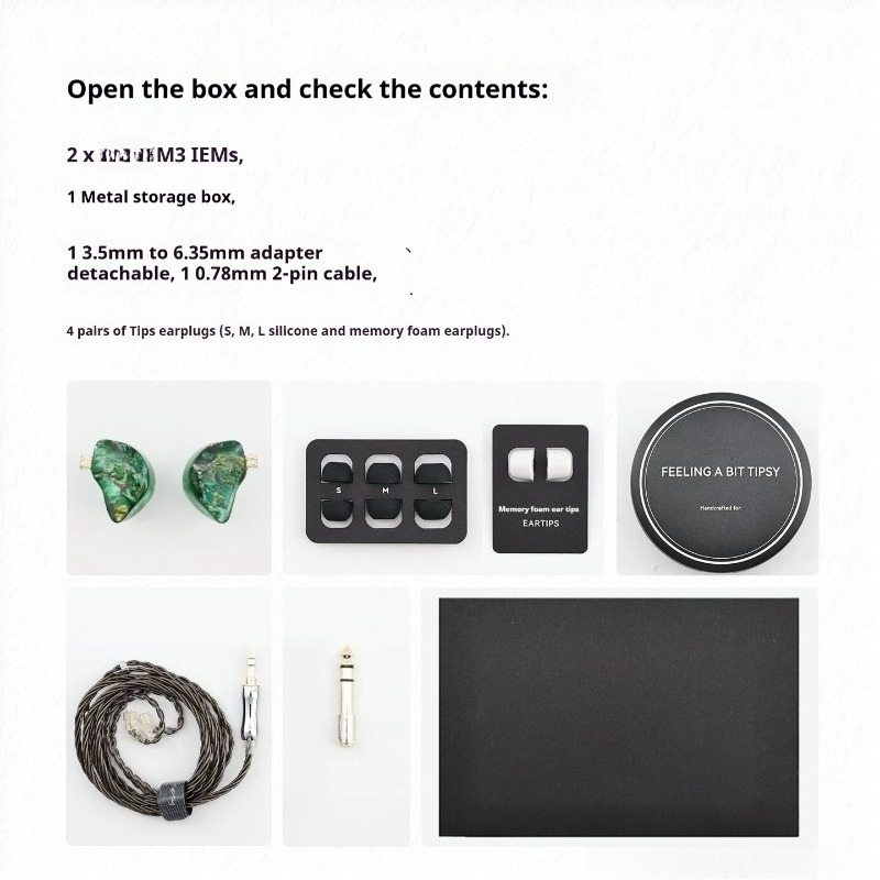 Słuchawki monitorujące M3 dous – In Ear Monitors For Singers recenzja i cena